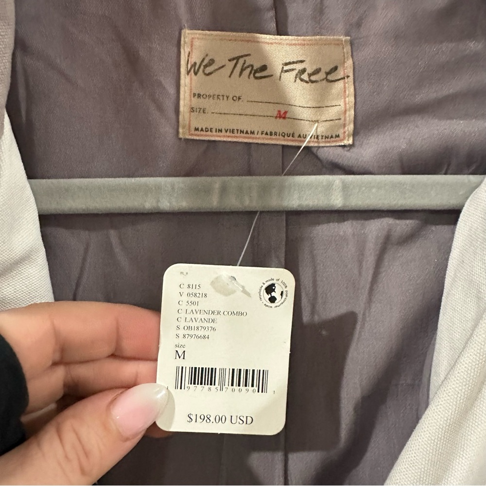 NEW Free People We The Free Toni Pieced Jacket NWT - Picture 5 of 7